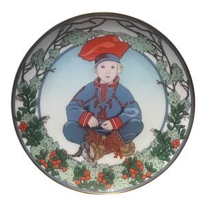 UNICEF Collector Plate Child Of Norway Plate #8 By Villeroy & Boch Ceramic EUC